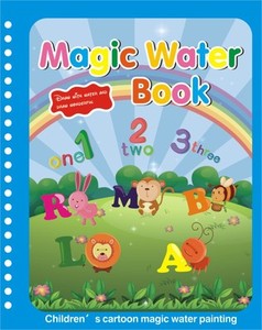 Carnet de coloriage à l'eau en spirale éducatif pour enfants / Papier à <span class=keywords><strong>dessin</strong></span> magique à l'eau / Livres d'images de dessins animés pour enfants de 2 à 6 ans - Product Image 5