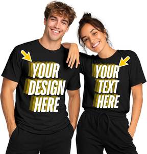 T-shirt personalizzata per uomo <span class=keywords><strong>e</strong></span> donna - Magliette personalizzate con foto <span class=keywords><strong>e</strong></span> <span class=keywords><strong>testo</strong></span> - Maglietta unisex stampata davanti <span class=keywords><strong>e</strong></span> dietro - Product Image 2