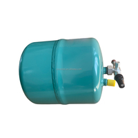 CHENDA Usine 5/8 3/8 1/2 Récepteur de liquide vertical de réfrigération 10L-14L Réservoir de récepteur de liquide Pièces d'échange thermique