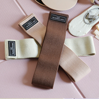 Kit de fitness à domicile haut de gamme : Tapis de yoga, Anneau de Pilates, Ensemble de Pilates, Ensemble d'accessoires personnalisables, Ensemble de bandes de résistance en tissu, Ballon de yoga