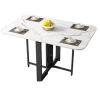 Nouvelle arrivée Table à manger pliable - Table multifonctionnelle mobile et peu encombrante pour les petits espaces à la maison