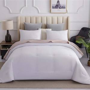 Parure de lit ensemble de draps de lit blanc de luxe en coton matelassé personnalisé doux ensemble de <span class=keywords><strong>literie</strong></span> en polyester pour hôtel et maison - Product Image 6