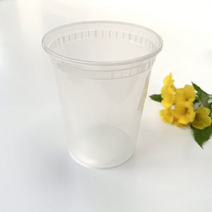 Contenants alimentaires en plastique à emporter, qualité supérieure, avec couvercle, anti-fuite, pour soupes et plats préparés – Meilleures ventes - Product Image 5
