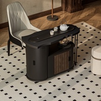 Table basse rétractable tout-en-un Normcore moderne et chic Mobilier design simple pour la maison Chariot à thé Salon