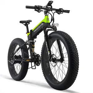 EU US Warehouse Schnelle Lieferung CE E-Bike für Erwachsene 17.5AH 48V Mountain Electric Faltrad 21-Gang 1000W Hochgeschwindigkeits-Elektro fahrrad