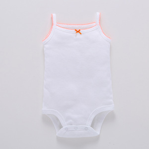 <strong>Peleles</strong> of organic cotton <strong>for</strong> <strong>newborn</strong> baby clothes solid Girls, Monkey Summer, 5 pc., Wholesale - Product Image 6