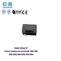Transformador de Corriente de Efecto Hall 50A AS1V 50 H00 con Aislamiento Galvánico, Certificado EN50178 IEC61010-1