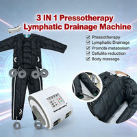 Machine de pressothérapie ODM de haute qualité 3 en 1 multifonctionnelle pour drainage lymphatique, usage en salon, certifiée CE