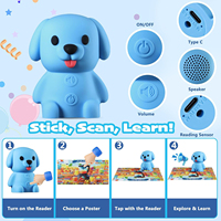 Tapis interactif pour enfants avec stylo parlant, jouet sensoriel pour l'autisme, idéal pour l'éducation préscolaire et les jeux éducatifs