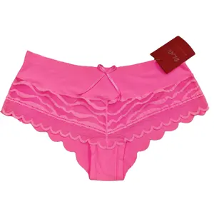 Sexy Sheer Lace Women Lingerie High Waist Thongs Plus Size G-string Underwear Panties Briefs Ladies T-back 1pcs/Lot Zhx99