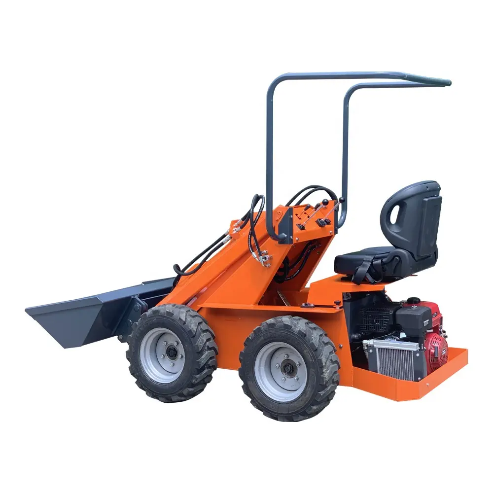 Obral muatan Skid Steer Mini jalur roda Rima