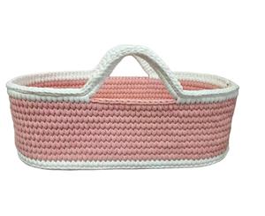 Design personalizzato portatile e morbido crochet moses cesto cambiante - Product Image 1