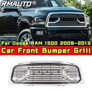 Grille de pare-chocs avant de voiture, grilles de course, calandre pour Dodge RAM 1500 2009-2013, kit carrosserie, accessoires de voiture - Product Image 2