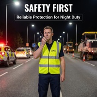 Chaleco de Seguridad Reflectante Multifuncional de Alta Visibilidad para la Industria de la Construcción