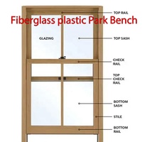 Proveedor de Ventanas de PU, Perfiles de Plástico Reforzado con Fibra de Vidrio (FRP) Extruidos, Resistentes a Ácidos y Álcalis, Canal Estructural, Ángulo, Tubo