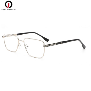Chất lượng cao kim loại Kính Mắt vuông kinh doanh khung quang người đàn ông kính khung - Product Image 4