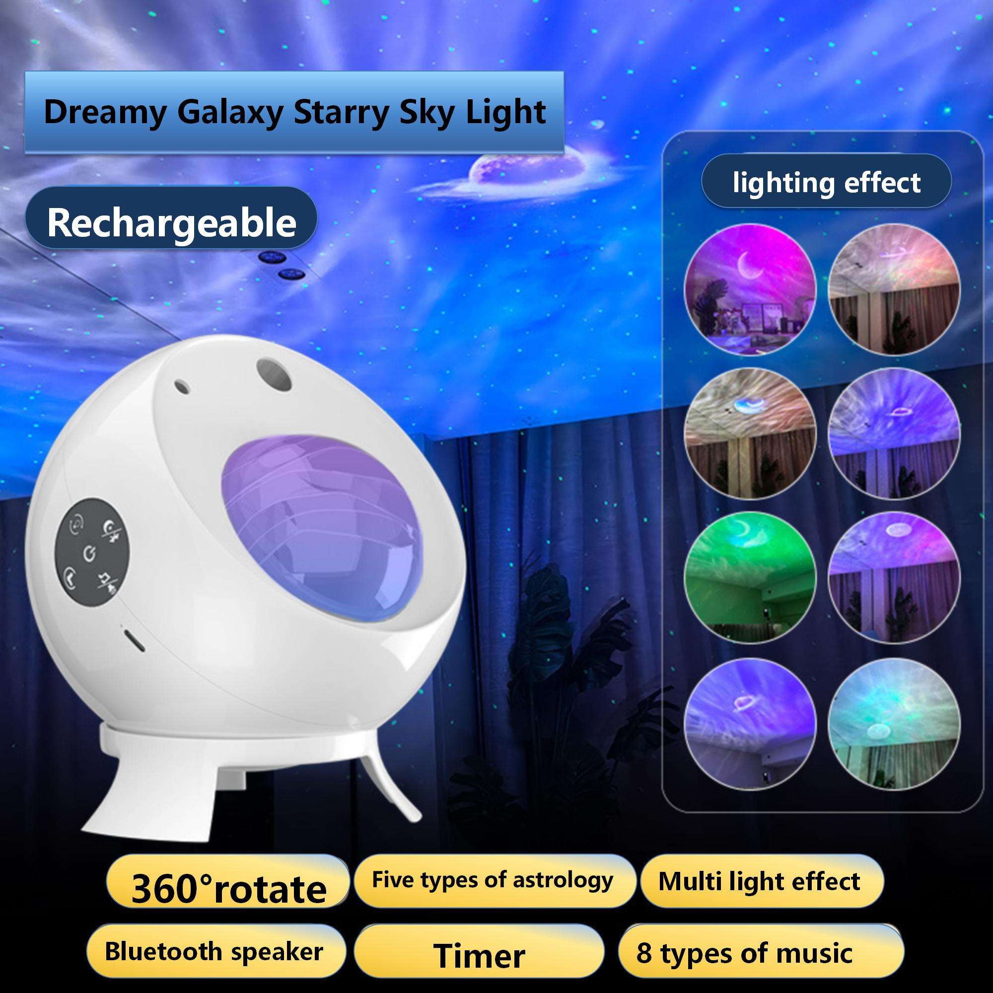 스타라이트 프로젝터 램프 다이내믹 리플 효과 무선 스피커 USB 전원 실내/실외 사용 파티 장식 조명| Alibaba.com