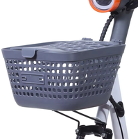 Vélo électrique à gros pneus, batterie au plomb-acide 48V, autonomie 55-65 km, cadre en acier à haute teneur en carbone, moyeu arrière, roues de 14 pouces, longue autonomie, électronique