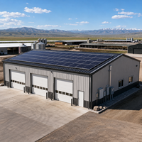 Bâtiment de stockage de matériel agricole en acier préfabriqué économique, hangar agricole, garage pour équipement, solution de conception personnalisée