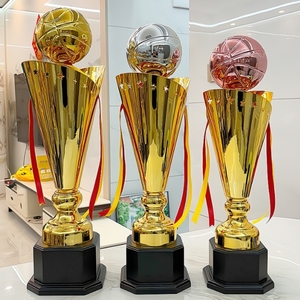 Shanchen trofeo di basket personalizzato di lusso in metallo trofeo coppa Medalhas <span class=keywords><strong>E</strong></span> trofeo personalizzato sport coppa trofeo per il basket - Product Image 3