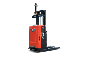 Robot AGV d'entrepôt intelligent à navigation laser compacte CDD16, empileur à guidage automatique, moteur de direction AC sans entretien - Product Image 2