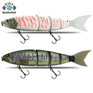 Nouvelle Arrivée : Leurre de Pêche en Mer à 4 Segments en Métal, 24,5 cm/105 g et 24,5 cm/118 g, Idéal <span class=keywords><strong>pour</strong></span> la Pêche au <span class=keywords><strong>Dorade</strong></span> en Rivière et Lac – <span class=keywords><strong>Meilleur</strong></span> Prix de Gros - Product Image 4