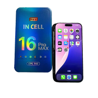 Layar LCD Incell untuk iPhone 16 15 14 13 12 11 Pro Max ZY JK Pengganti Layar Pantalla