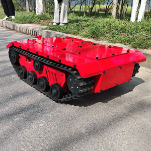 Châssis <span class=keywords><strong>de</strong></span> Crawler RC <span class=keywords><strong>de</strong></span> Haute Qualité, Base <span class=keywords><strong>de</strong></span> Crawler Intelligente Sans Fil, 360 °   Batterie rechargeable tout-terrain rotative, vente en gros - Product Image 1