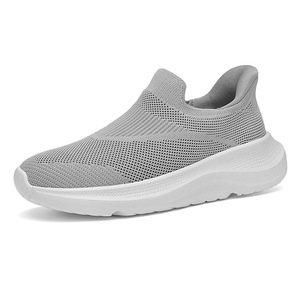 Men Mesh Slip on Walking Shoes Spring Breathable Lightweight Fitness Casual <b>EVA</b> Midsole Rubber Outsole - Product Image 5