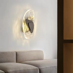 Hot Sale Nordic Style Home Decoration <b>Wall</b> <b>Light</b> Corridor Metal Base Glass <b>Wall</b> Lamp Lighting - Product Image 4