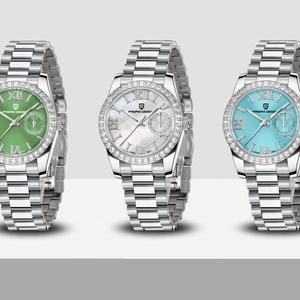 Reloj de Cuarzo de Lujo para Mujer PAGANI DESIGN 1776, Reloj de Moda de Acero Inoxidable con Cristal de Zafiro, Resistente al Agua, Nuevo Reloj para Dama 2023 - Product Image 6