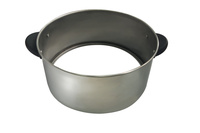 Casserole électrique antiadhésive en acier inoxydable de qualité supérieure pour cuisine moderne, 8 litres, compatible induction, 110V