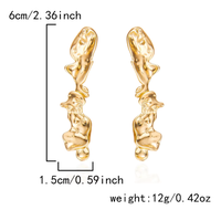 Collier ras-du-cou tendance 2026, chaîne à maillons géométriques, en alliage de zinc, pour femme, style européen et américain, produit transfrontalier de niche
