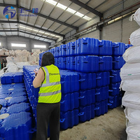 Module de quai flottant en HDPE anti-corrosion à haute flottabilité pour plateforme d'amarrage maritime et loisirs aquatiques