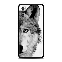 Coque en Silicone motif Lion loup pour Samsung Galaxy S20/S21/S22 Ultra Plus, avec impression UV peinte, Note 20 A53 A32 A03 Core