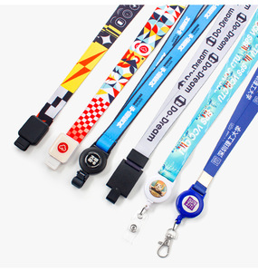 Colorful Logo Custom Design <b>Lanyard</b> Nylon <b>Lanyard</b> for Mobile Phone Custom Attachment Printed <b>Lanyards</b> - Product Image 2
