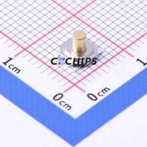 TSC005A4026A Tactile Switch SMD-4P,5.2x5.2mm Switch Round Button 2.6N Vertical Mount 5.2mm - Product Image 1