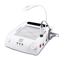 Perceuse à ongles 6 en 1 aspirateur oreiller à main lampe de Table à ongles Led Uv professionnelle 48w pour Salon de manucure