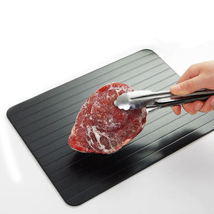Wholesale New Kitchen Professional Food Thawing Defrost <b>Plate</b> Extra Large Aluminum Fast Frozen Meat Defrosting Tray - Product Image 1
