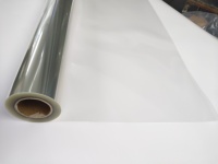 Rouleau de film PET transparent brillant personnalisé, écologique, 100, 150, 200 microns, feuille PET transparente A4