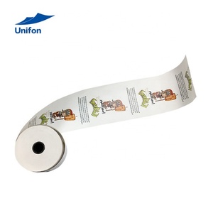 Rollo de Papel Térmico Blanco de 80x40 mm con Impresión UV de Alta Calidad para Cajas Registradoras y Uso en Aeropuertos - Product Image 5