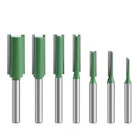 Ensemble de 7 outils de coupe manuels à manche 1/4, à lame simple/double, avec tête de coupe, couteau à rainurer, lame de gravure, couteaux à gong