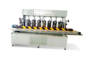 Máquina Multifuncional para Pulir Bordes de Vidrio Eworld de 7 Motores, 13kW, 220V/380V, Grosor de 3-19mm, Fácil Operación - Product Image 3