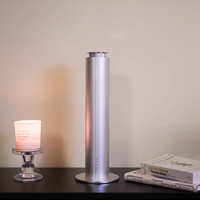 Diffuseur d'arômes électrique sans eau Auramor, huile parfumée, métal, table, fonctionne sur piles, domestique, 1 an, contrôlé par application, type-C