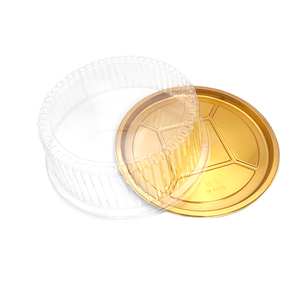 JY-82118-11CM Envase Redondo <span class=keywords><strong>de</strong></span> Plástico para Comida para Llevar, Caja para Sushi con Tapa Transparente, Caja <span class=keywords><strong>de</strong></span> Plástico para Empacar Pasteles - Product Image 4