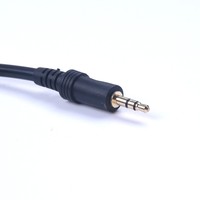 De Audio de coche Mini ISO 8Pin adaptador de Cable Aux para VW AUDI Blaupunkt Radio 2000-2010