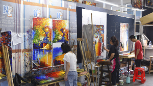 <span class=keywords><strong>Peinture</strong></span> à l'huile <span class=keywords><strong>de</strong></span> <span class=keywords><strong>danseuse</strong></span> <span class=keywords><strong>de</strong></span> <span class=keywords><strong>flamenco</strong></span> peinte à la main sur toile 45x60cm, portrait abstrait texturé en impasto, art mural pour la décoration <span class=keywords><strong>de</strong></span> la maison - Product Image 6