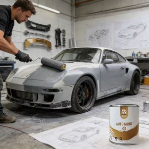 Apprêt époxy automobile |   Apprêt haute résistance à la corrosion 2K pour la réparation de <span class=keywords><strong>carrosserie</strong></span> automobile, la retouche de camions et de véhicules - Product Image 4