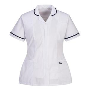 PORTWEST - LW17WHRXXL Stretch Classic <b>white</b> tunic - EAN 5036108351046 <b>WORK</b> <b>SHIRTS</b> - Product Image 1