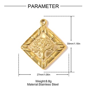 P65 Nuevo y en Oferta, Dijes <span class=keywords><strong>de</strong></span> Acero Inoxidable Chapados en Oro <span class=keywords><strong>de</strong></span> 18K con Diseño <span class=keywords><strong>de</strong></span> Concha, Estrella <span class=keywords><strong>de</strong></span> Mar y Corazón Vintage, Colgantes <span class=keywords><strong>de</strong></span> Animales Marinos con Circonita para DIY - Product Image 4